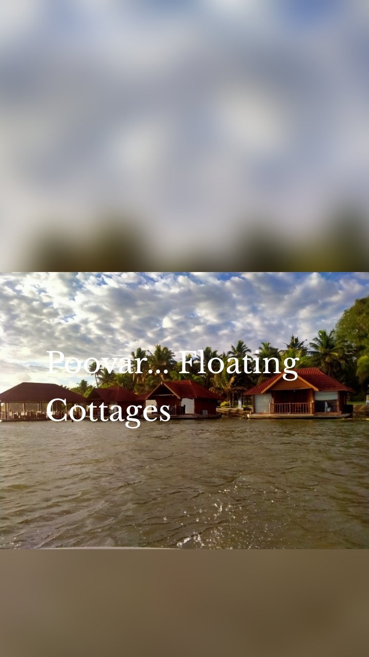 




Poovar... Floating Cottages 





